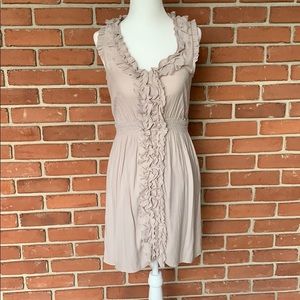 Vneck ruffle dress